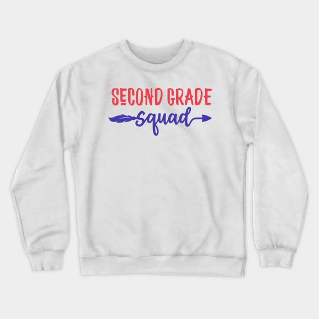 Second grade squad Crewneck Sweatshirt by Ombre Dreams